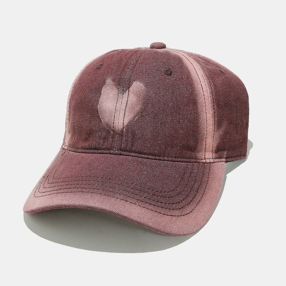 Heart Cotton Baseball Cap main image 9